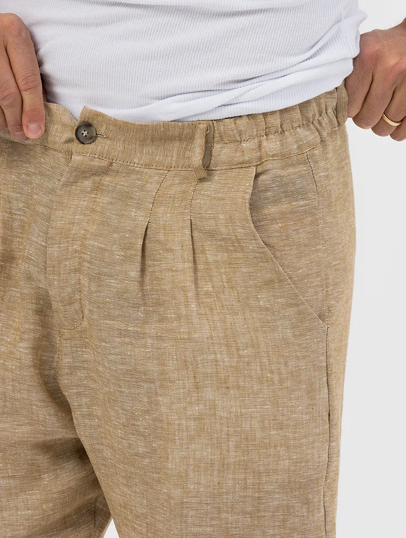 FEDRO CASUAL PANTS IN KHAKI