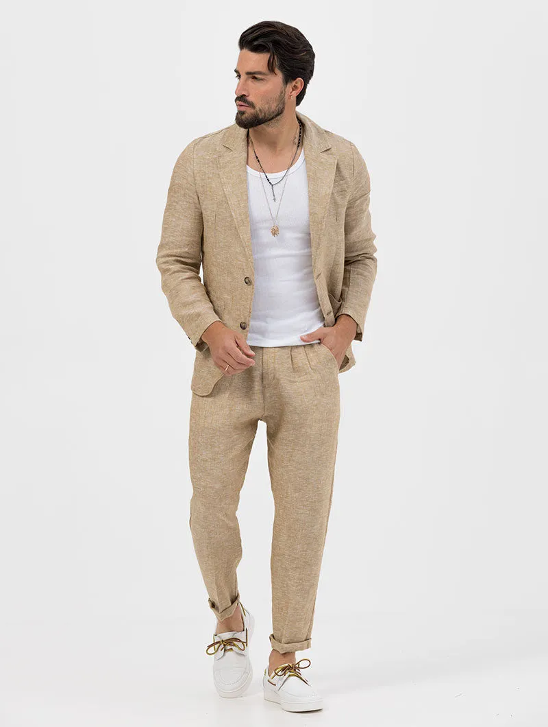 FEDRO CASUAL PANTS IN KHAKI