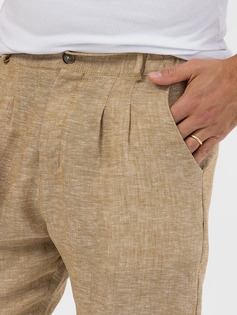 FEDRO CASUAL PANTS IN KHAKI