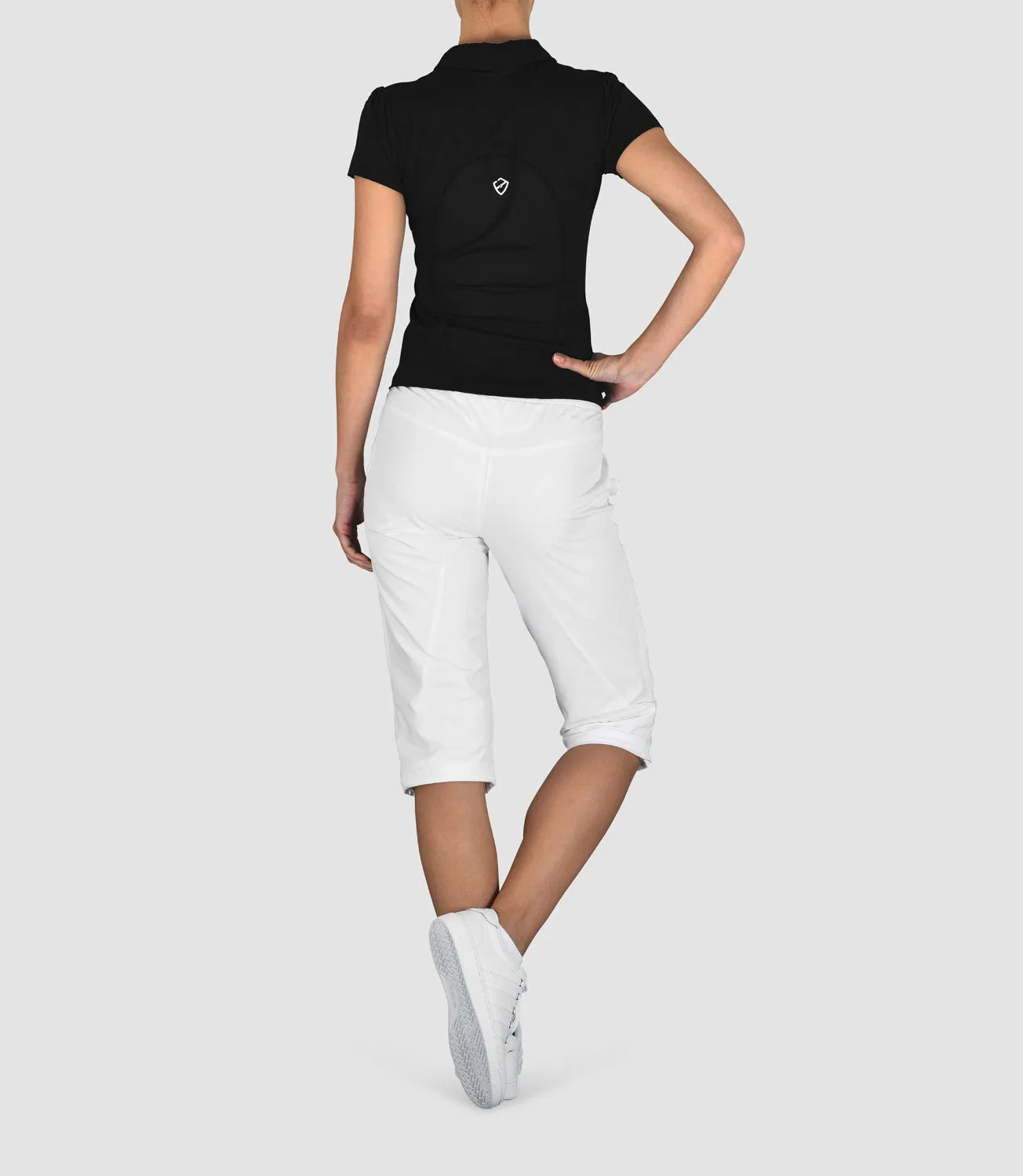 Gemma Capri Pants - White