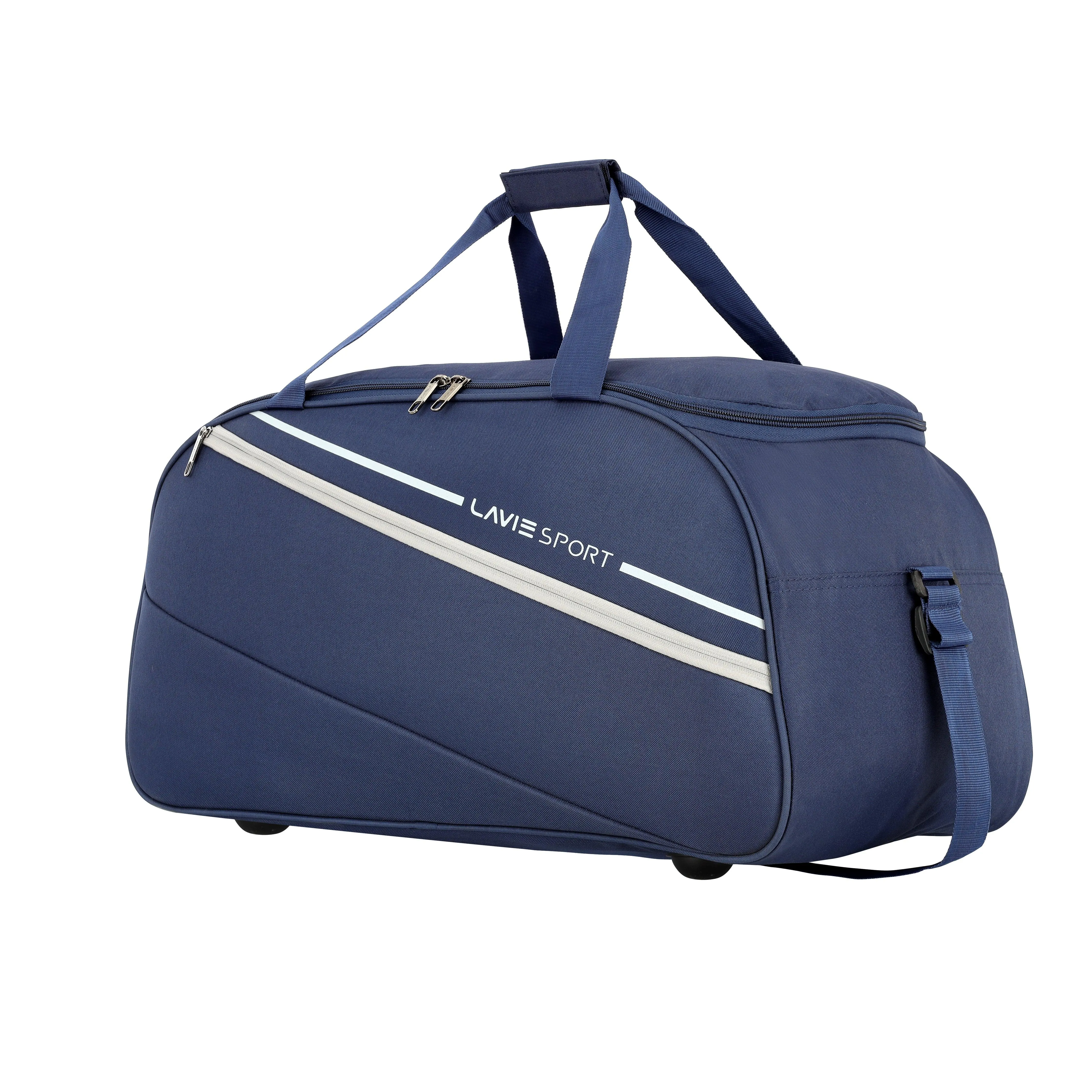 Lavie Sport size 65 cms Strato NV Wheel Duffle Bag | Navy