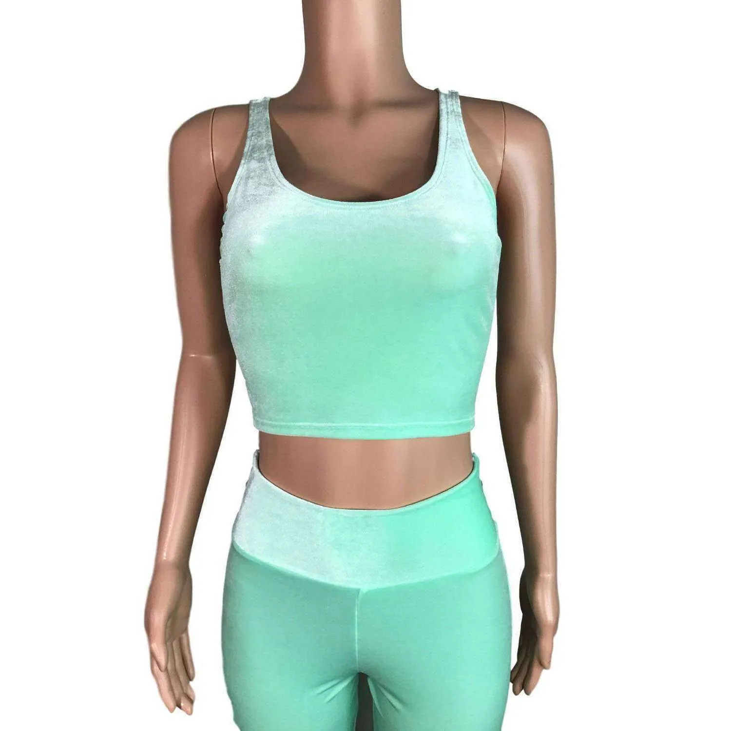 SALE - Crop Tank Top - Mint Velvet