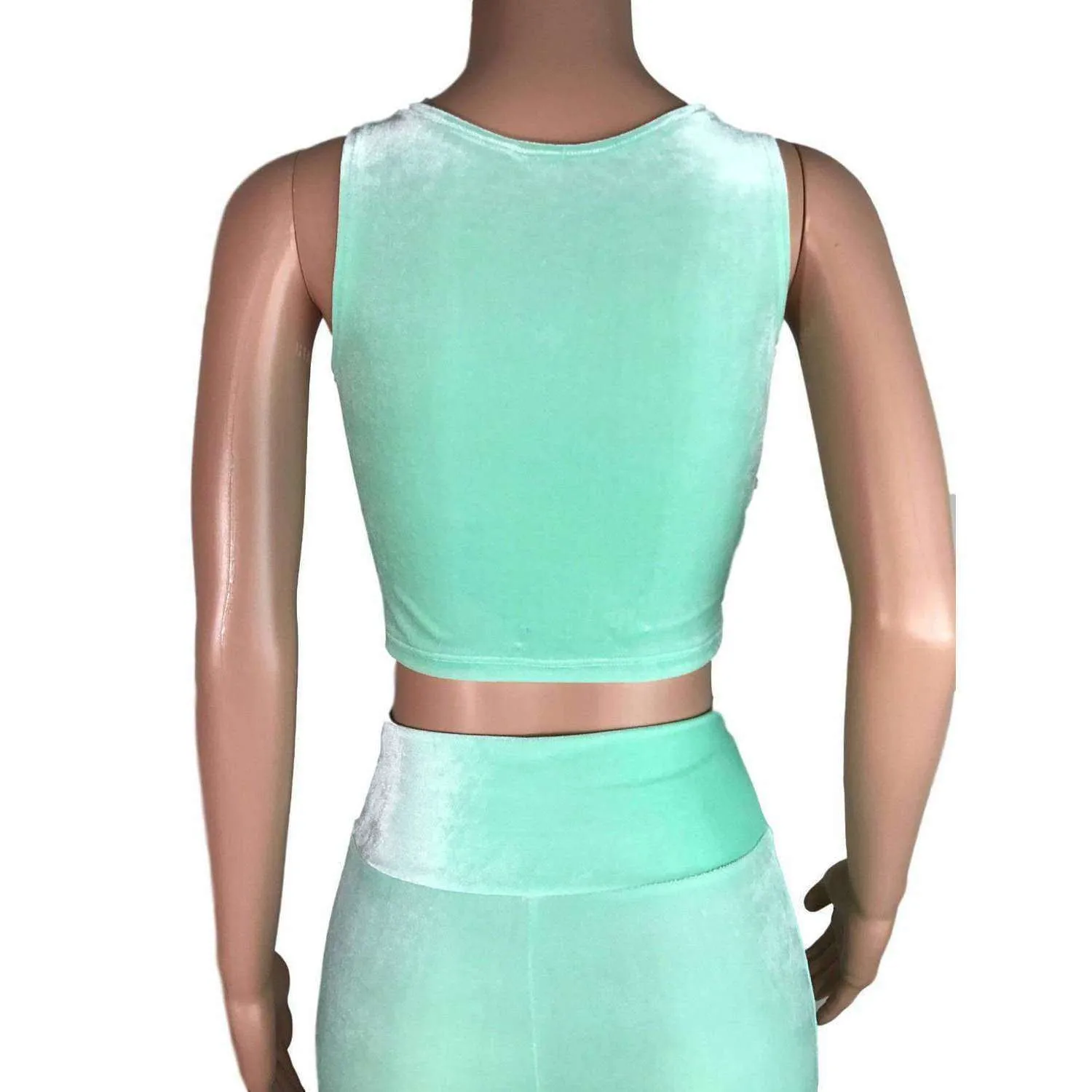 SALE - Crop Tank Top - Mint Velvet