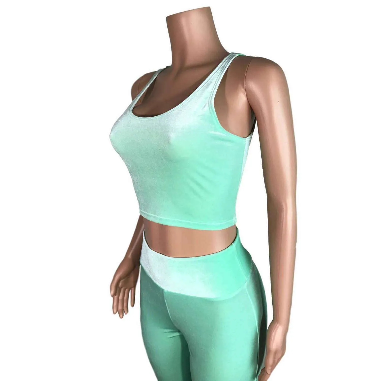 SALE - Crop Tank Top - Mint Velvet