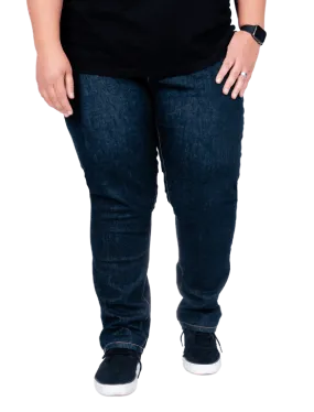 Slim-Straight, Premium Indigo Stretch Jeans